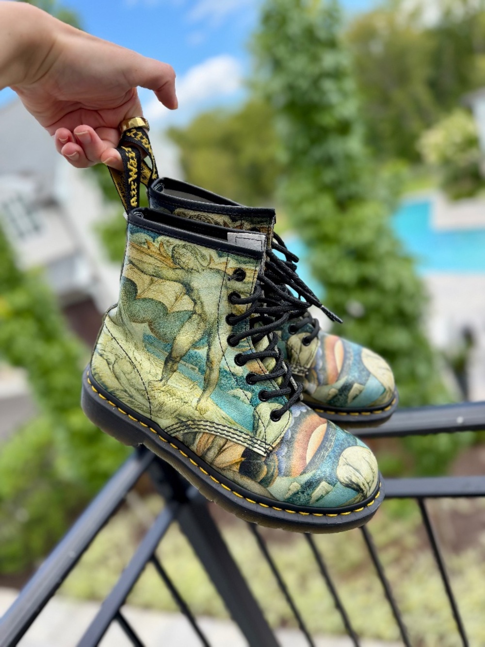 RARE Dr. Martens x Tate William Blake 1460 Boots – US W9 / M8